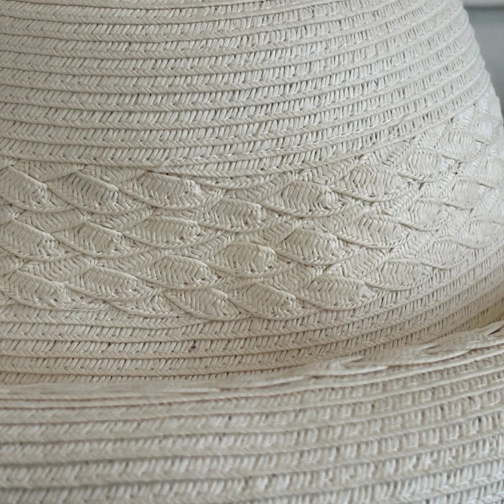 Women's Wide Brim Hat 100% Straw Paper‎ Ivory Color